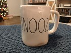 Rae Dunn SNOOZE Large Farmhouse Chic Mug Cup Coffee Mug Tea Cup EUC! — photo 3