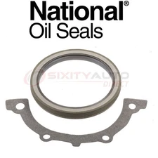 National Rear Engine Crankshaft Seal Kit for 1989-1991 Chevrolet R1500 pz