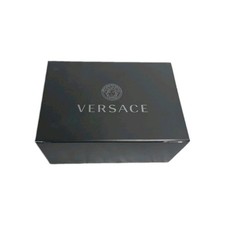 Versace 8 x11 x5 Empty Black GIFT BOX Logo for Bag/Shoe Sturdy Magnetic Close