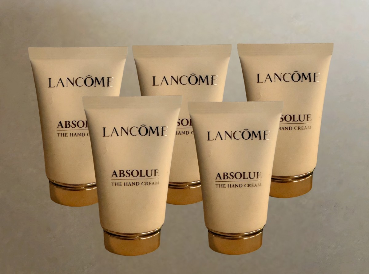 Lot of 5 Lancôme Absolue Hand Cream 1.7 oz Luxury Skincare NEW