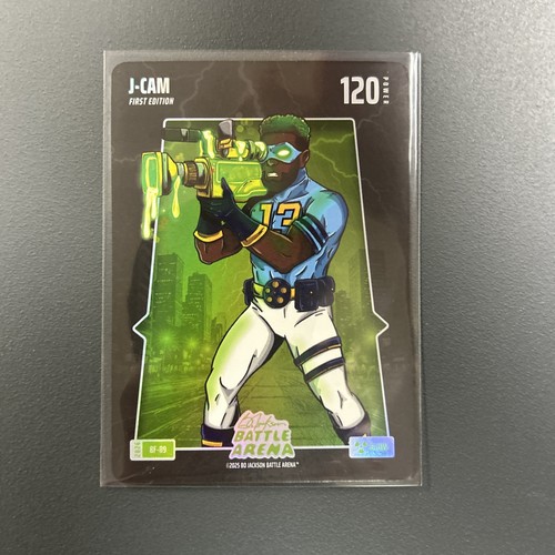2026 Bo Jackson Battle Arena: J-Cam GLOW 🧪Battlefoil #BF-89 SP