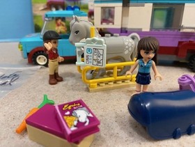 Lego Friends: 41125 - Horse Vet Trailer complete with minifigs &manuals