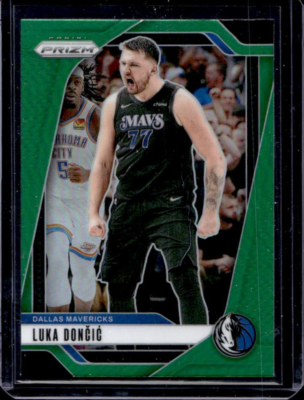 2024-25 Panini Prizm Luka Doncic Green #89 Mavericks