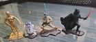 2 Kenner Star Wars Action Masters Collectible Diecast Figures Set Of 4