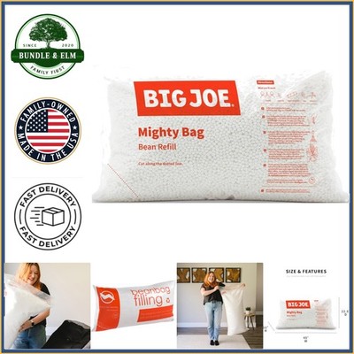 Indoor Polystyrene Bean Refill, 100 Liters for Restoring Bean Bag Firmness