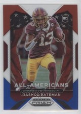 2021 Panini Prizm Draft Picks All-American Red White & Blue Rashod Bateman 0lu2