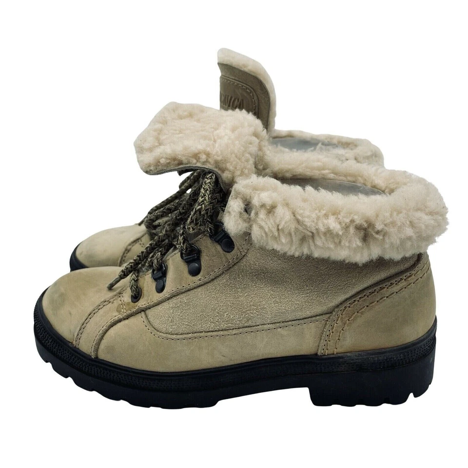 Tecnica 靴子女式 6.5 徒步麂皮绒剪绒衬里户外舒适鞋 — 第 2/4 张图片