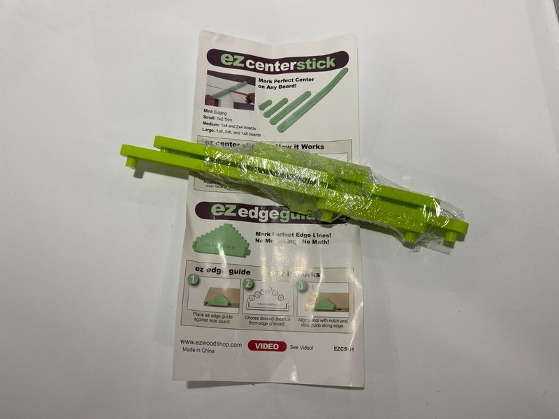 EZ Center Finder | Scriber Tool for Woodworking | Find and Mark Exact Center... 