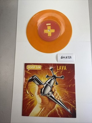 Silver Sun Lava Part Of Your Life 7  45 Record Vinyl Orange 571-442 64H22