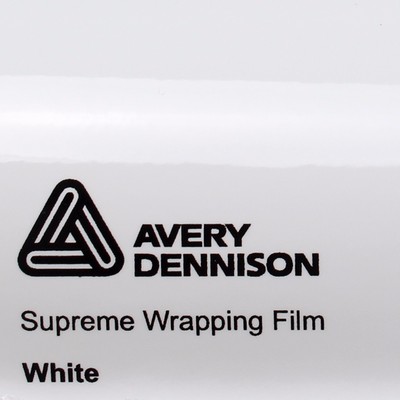 (80,01 /m²) Avery Supreme Wrapping Film SWF Autofolie gegossen Folie Matt Glanz 