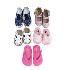 Baby Girl Shoes Lot of 5 Variety Pre-owned Clean and in Perfect Condition