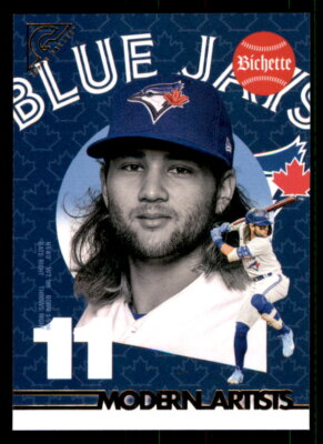 2022 Topps Gallery Modern Artists #MA-7 Bo Bichette - Toronto Blue Jays