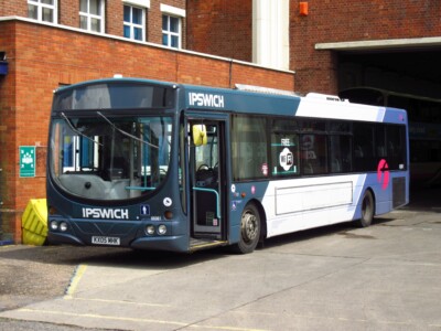 First 35149 First Eastern Counties 66981 KX05MHK 6x4 Quality Bus Photo b | eBay UK