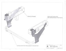 Snowbear First Trax K2 Snow Plow Mount Kit Ford Ranger 11-12 61123 81123 397061