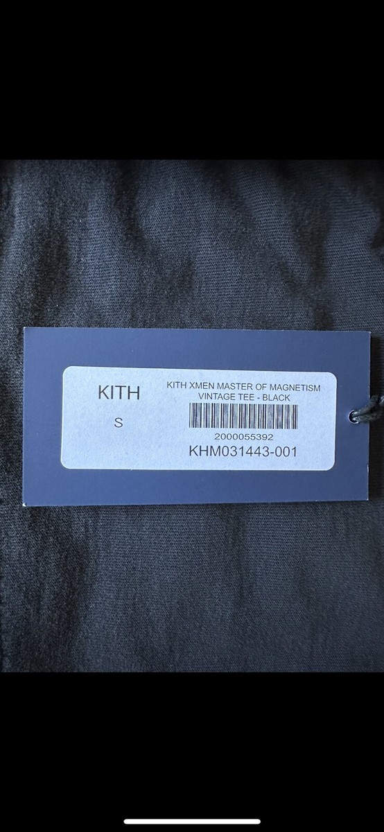 Kith x Marvel X-Men Master of Magnetism Vintage Tee Black PH Kith x Marvel X-Men Master of Magnetism Vintage Tee Black PH