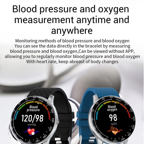 Touch Screen Smart Watch Waterproof Activity Tracker for Android iOS Cellphones - Picture 9 of 13