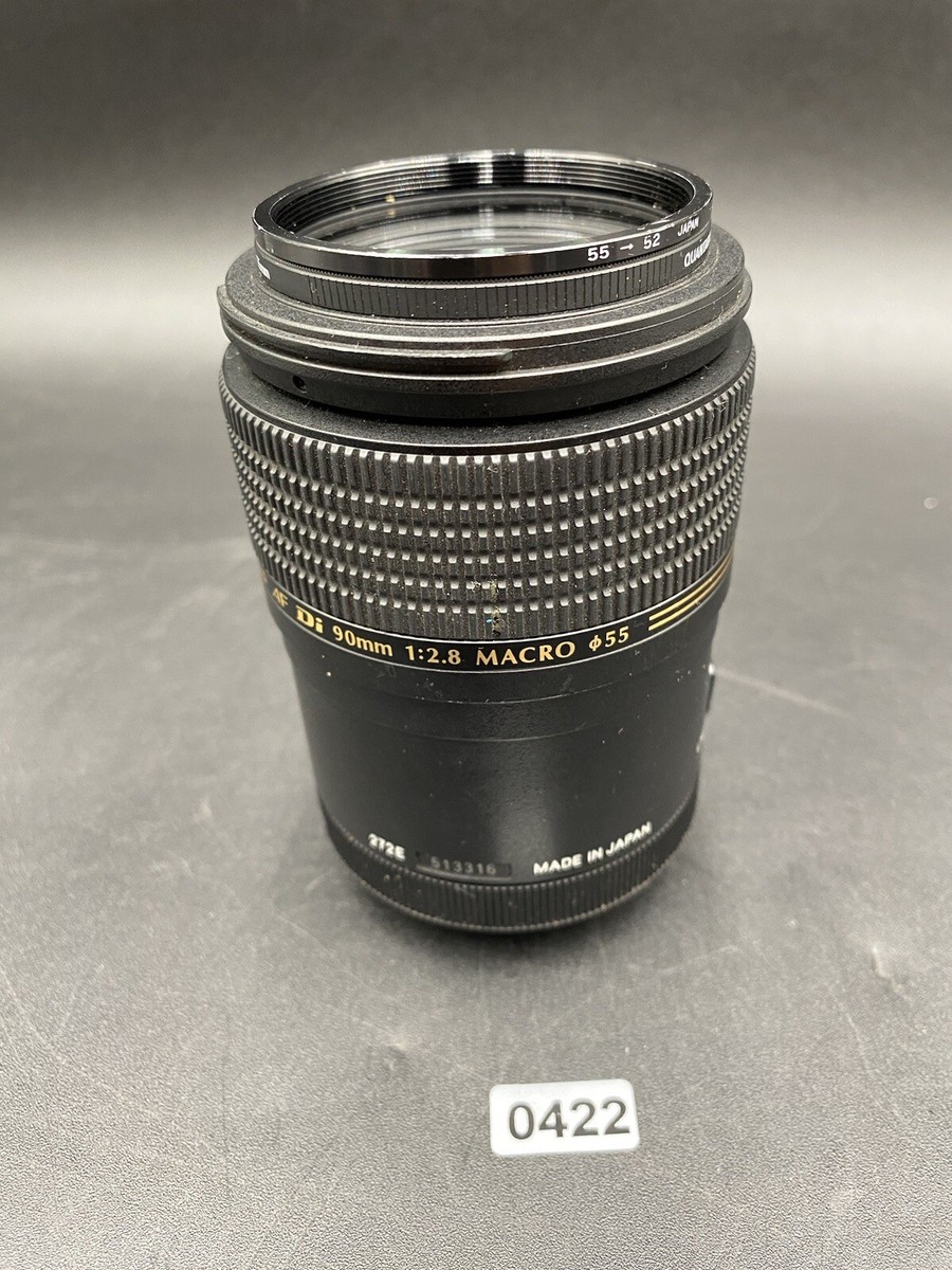 Tamron SP 90mm f/2.8 Di 1:1 Macro/Portrait Lens w/ Tiffen Filter