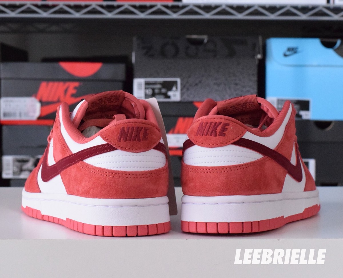 Nike Dunk Low Valentine's Day V Day Red FQ7056-100 Women's Sizes