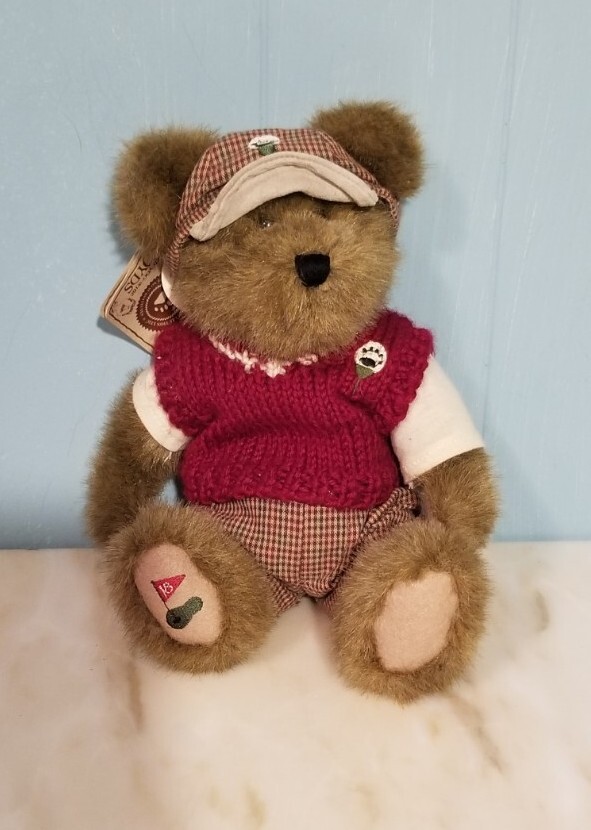 Boyds Bear Plush Putter T. Parfore Golf 10