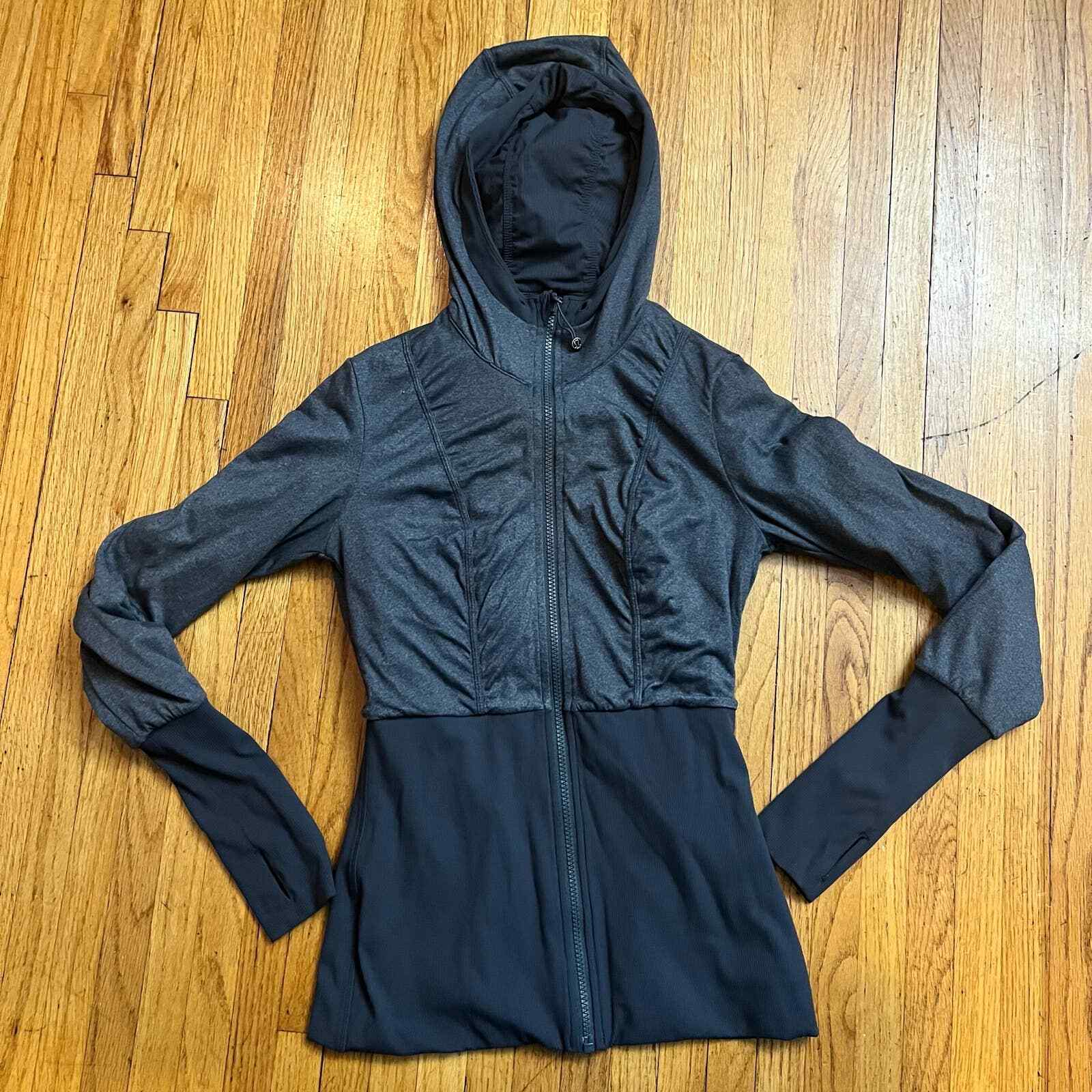 Lululemon Jacket Womens 6 Dance Studio Reversible Hoo… Gem