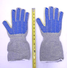2 PCS - LEFT HAND ONLY - Cut Heat Protection Safety Grip Glove Sleeve Gauntlet