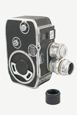 Paillard Bolex B 8, 8mm-Filmkamera mit 2 SOM Berthiot-Objektiven