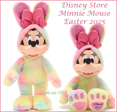 Disney Store Easter Minnie Mouse 2025 NEW Plush Toy 45cm - Picture 24 of 24