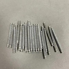 K'nex Screaming Serpent Speckled Gray 3 3/8" Rods Replacements Parts Lot of 30