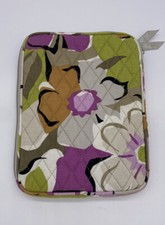 Vera Bradley E-Reader Sleeve Tablet Case Cover Portobello Road Quilted Zipper