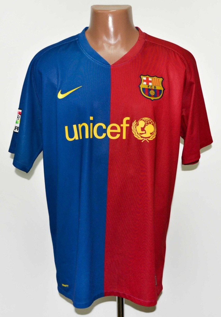 FC Barcelona A. Iniesta 2009 シャツ XL 2009-10 Barcelona Home Shirt A.Iniesta #8 - 10/10 - (XL)
