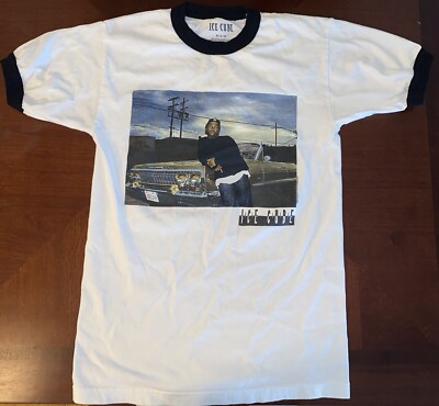 Ice Cube プリントTシャツ ホワイト Ice Cube プリントTシャツ ホワイト