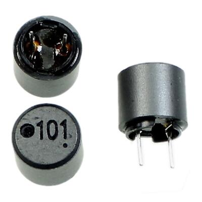 10x Drossel Radial 100µH 900mA 10,5x10mm Taiyo Yuden LHLP10NB101K