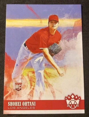 2018 SHOHEI OHTANI PANINI DIAMOND KINGS ROOKIE CARD #73