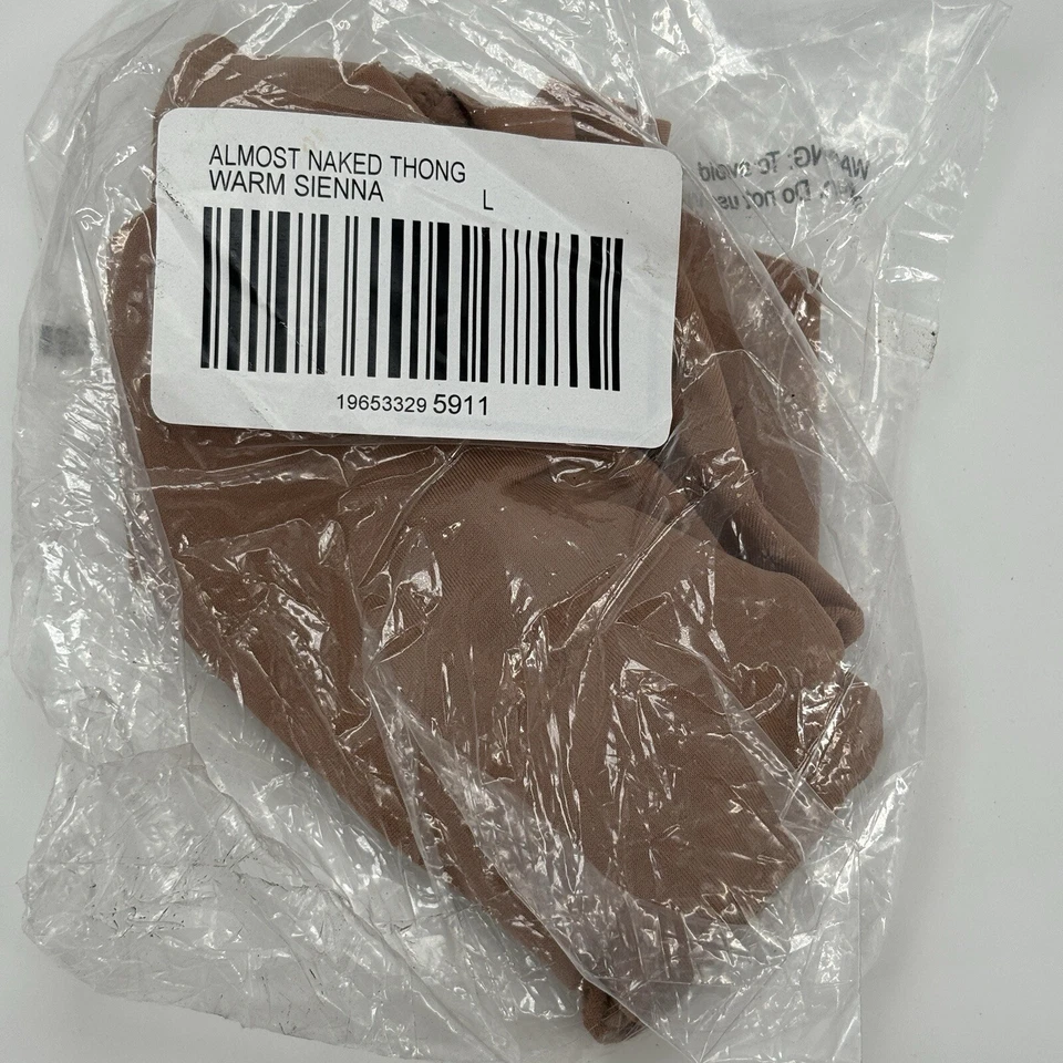 Soma Almost Bare Naked Thong ~Warm Sienna~ Size Small , New With Tags - Image 4 of 4