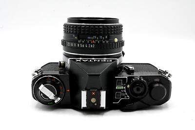 Pentax Black ME Super 35mm SLR Camera Kit w/ 50mm Lens | eBay