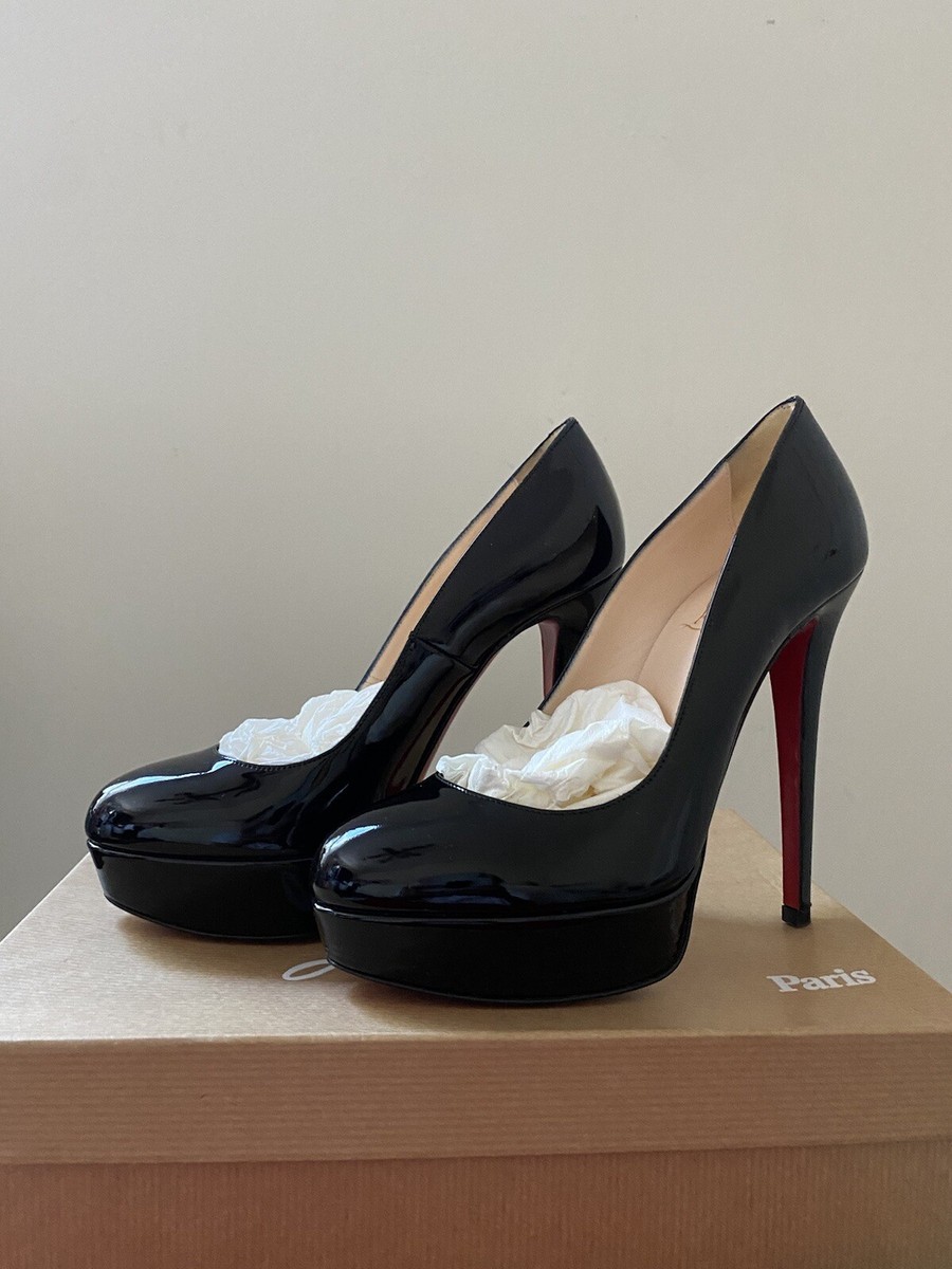 Authentic Christian Loubotin Bianca Pumps Black Size 36 New | eBay