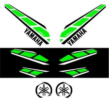 Graphique Autocollants Stickers TDM 900 Anniversaire Carénage Vert