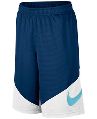 Nike Boy's Binary Blue/White/Vivid Sky Basketball Shorts (822952-429) Size M NWT