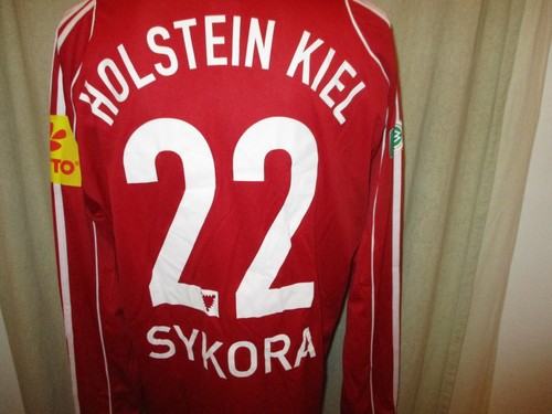 Holstein Kiel Adidas Langarm Matchworn Trikot 2010/11 "famila" Nr.22 Sykora Gr.L - 第 2/10 張圖片