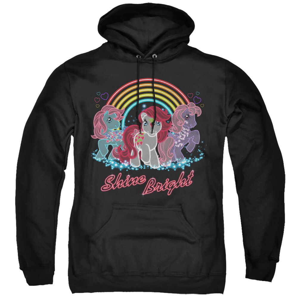 Felpa con cappuccio My Little Pony Shine Bright Black