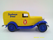 ERTL 1932 SUNBEAM PANEL DELIVERY BANK - Locking coin Bank - 1/25 scale Die-Cast