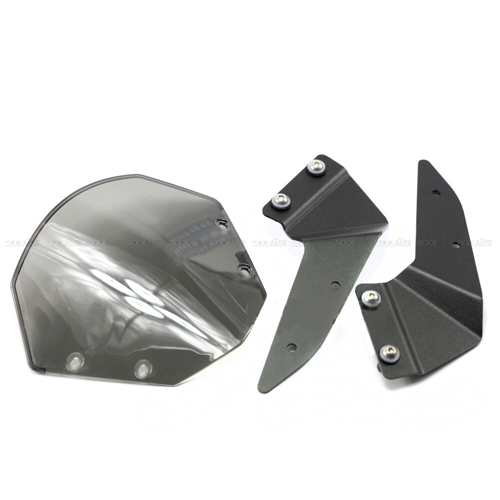 For KAWASAKI Z800 20132016 Windscreen Windshield Wind Deflector Smoke