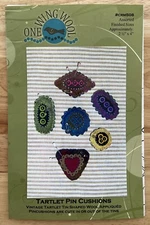 Wool Appliqué Home Decor Pattern For Tartlet Pin Cushions Assorted Finished Size