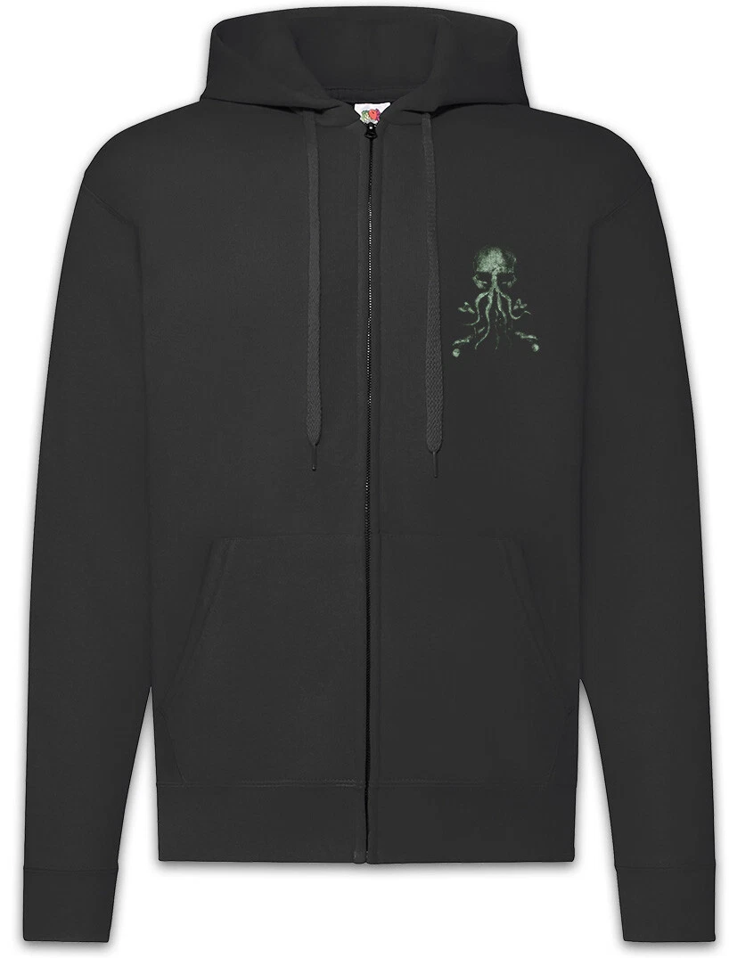 Great Old One Bones Zipper Hoodie Wars Horror Arkham H. P. Miskatonic Lovecraft