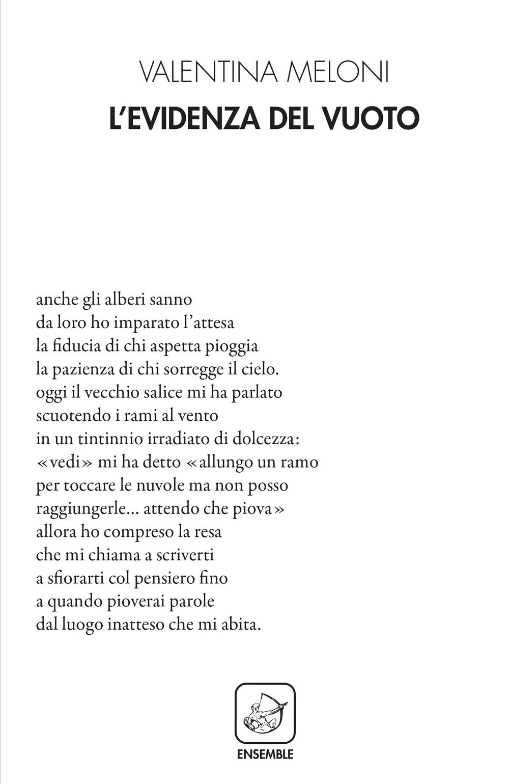 Libri Valentina Meloni - L' Evidenza Del Vuoto