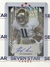 2021 Leaf Metal Draft Black Marbles Portrait Auto - Ben Skowronek - 6/15