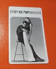 scheda telefonica Emporio Armani uomo-donna golden 293PR