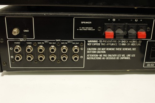 YAMAHA T 550 & A 450, tuner & amplifier. (ref HJ 010) - Picture 11 of 13
