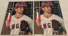 2020 Topps Update Series Baseball Jason Castro Los Angeles Angels Gold Lot (2)