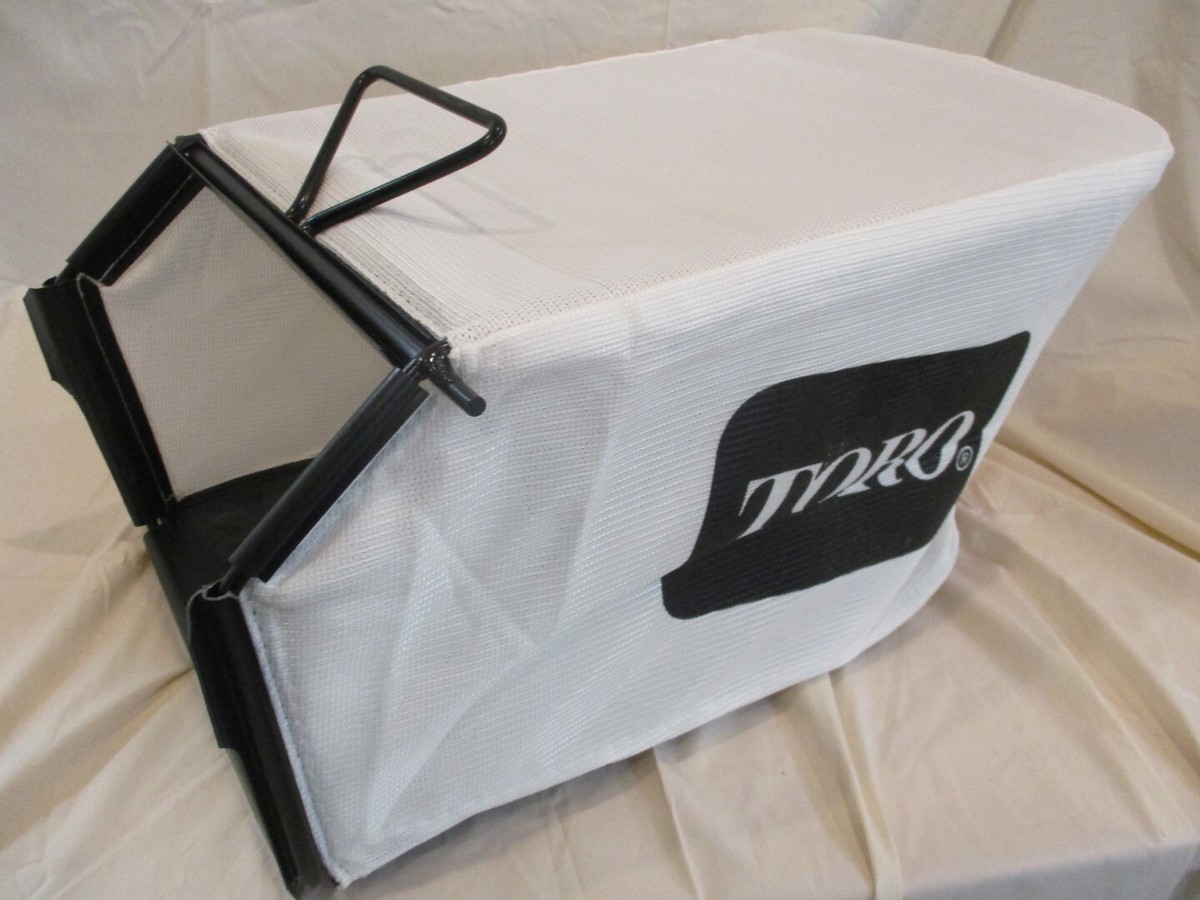 Genuine Toro 132-4483-03 & 115-4664 Grass Catcher Bag & Frame Rack